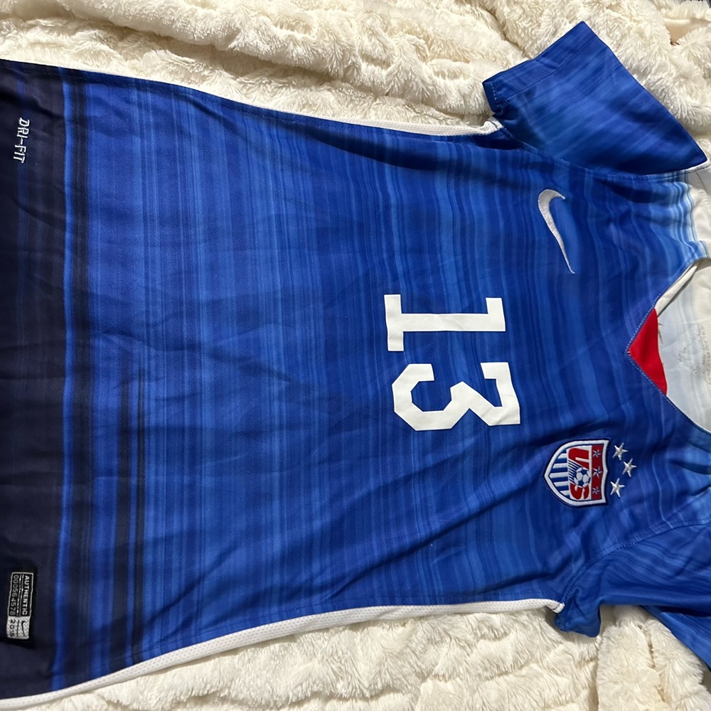 Women Nike size small Morgan soccer jersey